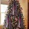 Large Patriotic Front Door Wreath Sash, 8‑Ribbon Red White Blue Star Bow with Metal Clip, Wired Edge Americana Decor for 4th of July & Memorial Day